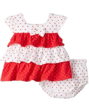 Absorba Baby-Girls Newborn Print Two Piece Short Set
