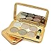 Ucanbe Super Flash Glitter Eyeshadow Palette 6 Colors Eye Shadow Makeup Kit Shine Bright Like a Diamond