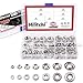 Hilitchi 295-Pcs [#4 - #16] Finishing Cup Countersunk Washer Assortment Set - 304 Stainless Steel