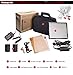 Emgreat Aputure Amaran AL-528S 528 Led Video Light Panel Led Studio Lighting Kit with Rechargeable Batteries Pack and Pergear Clean Kit