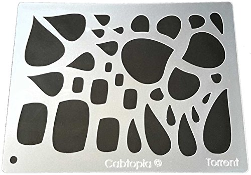 Cabtopia -- Lapidary Jewelry Design Template Stencil