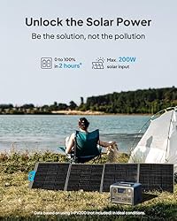 BLUETTI Portable Power Station EB3A and B80