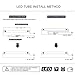 Barrina 8 Packs T8 LED Bulbs 4 Foot G13 24W 6000K Cool Daylight, T8 T10 T12 4FT Fluorescent Light Bulbs, Dual-End Powered, Replacement for Fluorescent Tubes, Remove Ballast, Clear Cover, ETL Listed