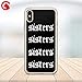 CatixCases Sisters James Charles, James-Charles Sisters Phone Case Cell Plastic Сlear Case for Apple iPhone X/XS/XR/XS Max / 7/8 / plus iPhone 6 / 6S plus Protector Protective Cover Art Design
