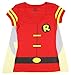 DC Comics Robin Graphic Cape Tee (Small) Red