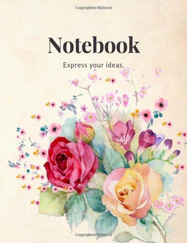 400 pages Notebook lined ruled to express your ideas on paper.: Notebook 8.5'' x 11'' with 400 pages or 200 sheets ready for you to write on it. Premium cover. Volume #2 (Notebook400)