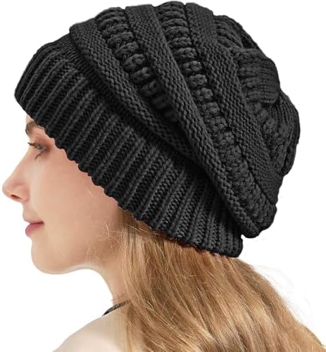 Ruphedy Women Slouchy Beanie Hat Knit Long Baggy Slouch  display picture 1