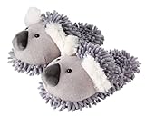 Aroma Home Adult Fuzzy Friends Slippers - Koala Bear SIZE US 9.5