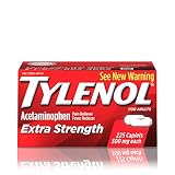 Tylenol Extra Strength 225 Caplets [Health and Beauty]