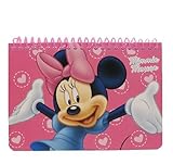 Minnie Mouse Disney Pink Spiral Autograph Book