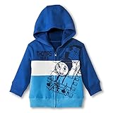 Thomas the Tank Engine Little Boys' Zip-Up Hoodie - Blue (3T)