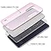 ZTE ZMax Pro Case, Slim Fit Ultra Thin Glitter Interior Polycarbonate Silicone TPU Soft Cover with Screen Protector and Stylus - Full Pink