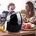 Air Fryer Electric 3.8QT XL Low Fat Fryer,Oil Free Air Fryer,Dishwasher Safe Auto Shut off & Timer Fry drawer 7-in-1 XL with 5-piece Accessory 1500W Watt Electric Deep Fryers Multi-function with Rapi