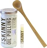Skinny & Co. Coconut Oil Peppermint Oil Pulling Kit