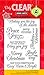 Hero Arts Merry Christmas Message Clear Stamps