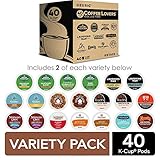 Keurig Coffee Lovers' Collection Sampler Pack, Single-Serve K-Cup Pods, Compatible with all Keurig 1.0/Classic, 2.0 and K-Caf&eacute; Coffee Makers, Variety Pack, 40 Count