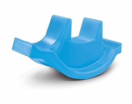Ok Play 3 Way Rocker for Kids, Plastic Boat Ride On Toy, Indoor and Outdoor, (Sky Blue)