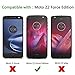 Wtbone Motorola Moto Z2 Force/Moto Z Force (2nd Gen) Screen Protector Tempered Glass with [Crystal Clear] [9H Hardness] [Easy Installation] [Scratch Resist] for Moto Z2 Force - 2pack