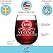 50th Birthday Gifts for Women and Men Turning 50 Years Old - 15 oz. Vintage 1970 Wine Glass - Funny Fiftieth Gift Ideas, Party Decorations and Supplies for Him or Her, Husband, Wife, Mom, Dad