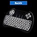 Lynec H9 2.4GHz Backlit Wireless Keyboard Mouse Remote Touchpad for PC,Xbox 360,PS3,Raspberry Pi 3 ,Google Android TV Box,Nvidia Shield TV,HTPC,IPTV