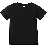 Magic Park 6M-14Y Baby Short Long Sleeve Tee Tops Toddler T-Shirt Kids Solid Color Shirts Boys Girls Casual Blouse