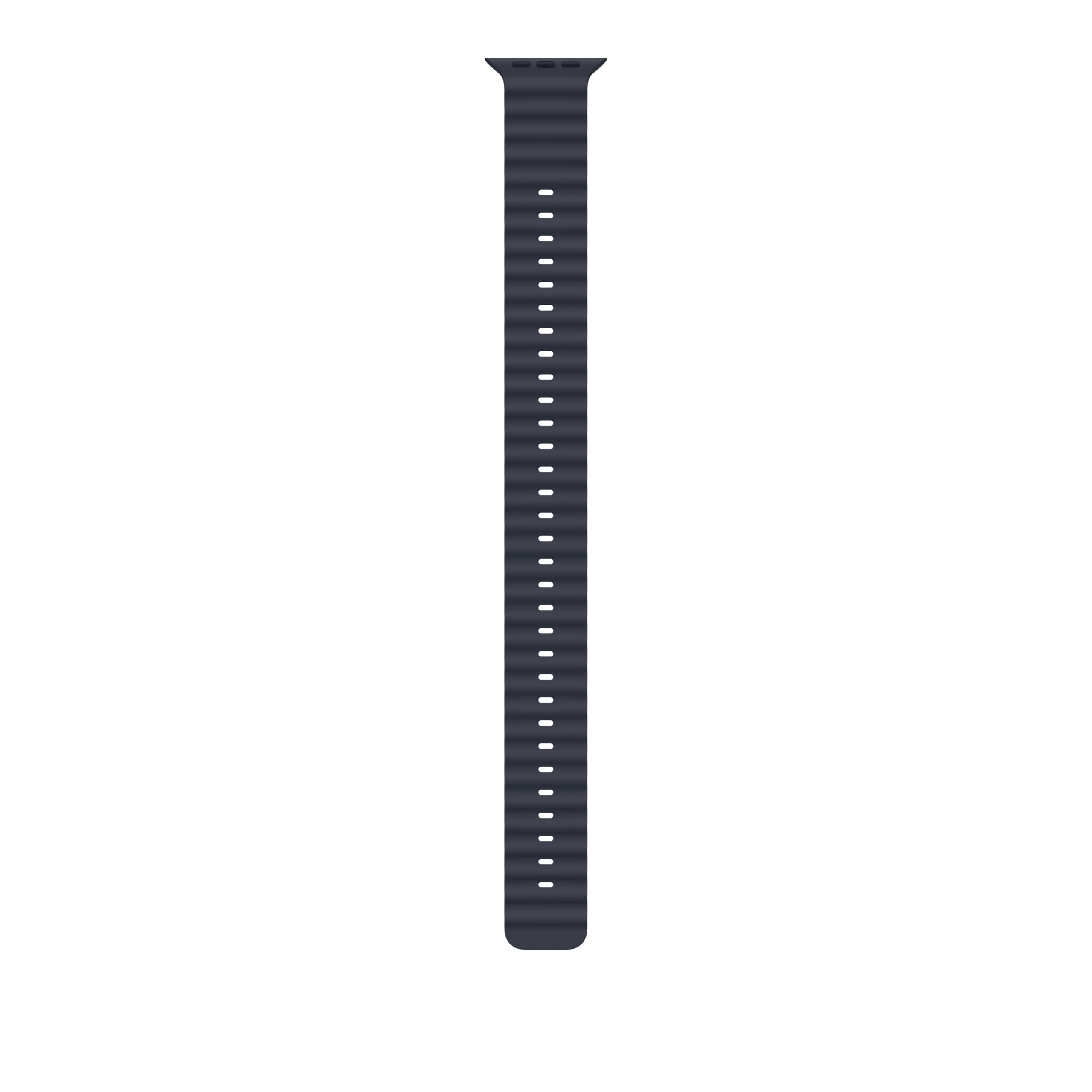 Apple Watch Band - Ocean Band Extension (49mm) - Navy with Natural Titanium Finish - Extension