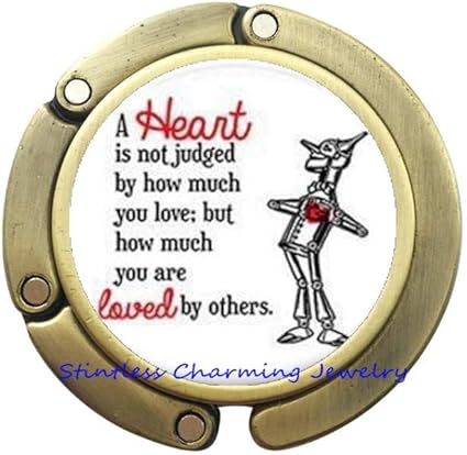 Un Cœur N Est Pas Juge Citation De Crochet De Sac A Main Bijoux Citation Crochets