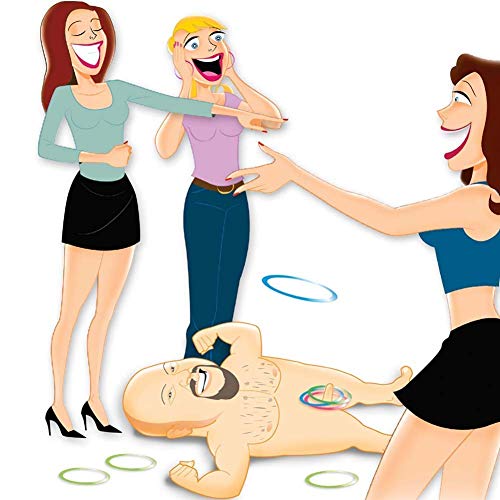 Pipedreams Products Bachelorette Party Midget Man Inflatable Ring Toss