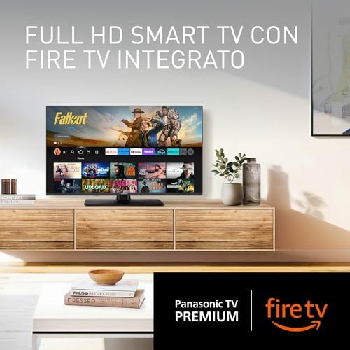 TV-32S55AEZ, Serie S55 32 pollici Smart TV LED Full HD, 2024, Fire TV, HD Colour Engine, HDR, Alexa Voice Control, Game Mode, Media Player, Per un'Esperienza Visiva Ottimale