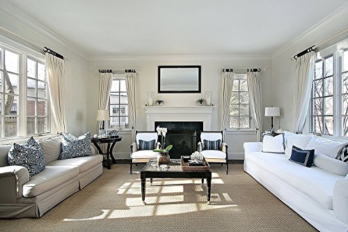 Cage in Satin Nickel, Curtain Rod by Sheffield Home, 36 to 66-Inch