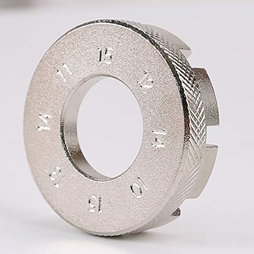 ToGames Portable and Mini 10-15G Spoke Wrench Durable Steel Bicycle Bike Adjuster Repair Tool Professional Wheel Spanner - Thumbnail 5
