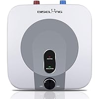 110V-120V 1440-1500W Small Under Sink Tank 2.5 Gallon Water Heater Hot Storage,Mini Instant Electric RV TR Trailer Kitchen Co