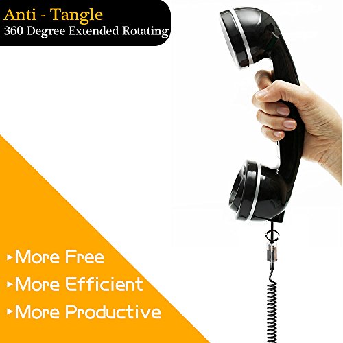 image for Telephone Cord Detangler - GOOOA Anti-tangle business phone cord detan