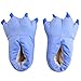 Honeystore Unisex Soft Plush Home Slippers Animal Costume Paw Claw Shoes Blue L