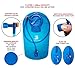 Hydration Pack Water Bladder, 100 oz / 3L Water Reservoir + Cleaning Kit, FDA Approved, Tasteless and BPA-Free TPU Material, Large Opening and Quick Release TPU Tube With Shutoff Valve