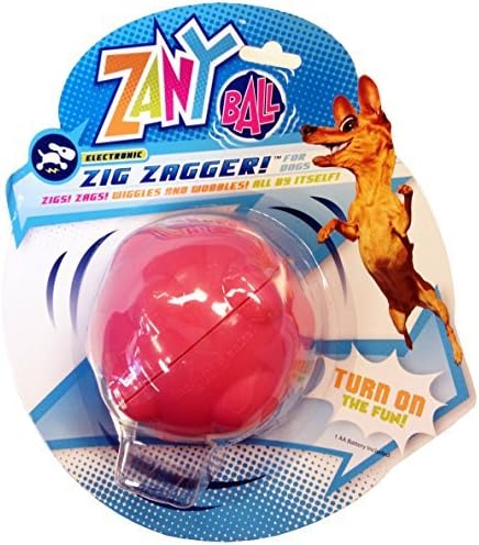 Zany Bunch Zany Ball - Wiggling, Jiggling, Electronic Dog Toy by R2P Group