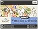 Canson Artist Series Plein Air Watercolor Paper, Fold Over Art Board, 9x12 inches, 10 Sheets - Artist Paper for Adults and Students - Watercolors, Mixed Media, Markers and Art Journaling