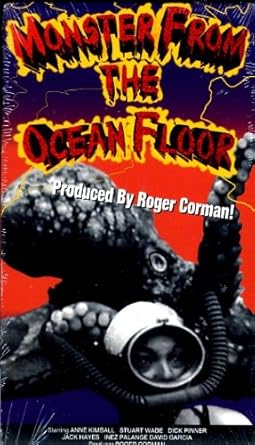 Amazon Com Monster From The Ocean Floor Vhs Roger Corman