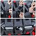 CheroCar Auto Passenger Storage Organizer Bag Co-Pilot Center Console Grab Handle Accessory Bag for All Jeep Wrangler CJ YJ TJ LJ JK JKU JL JLU JT, for Jeep Renegade 2014-2020, Interior Accessories