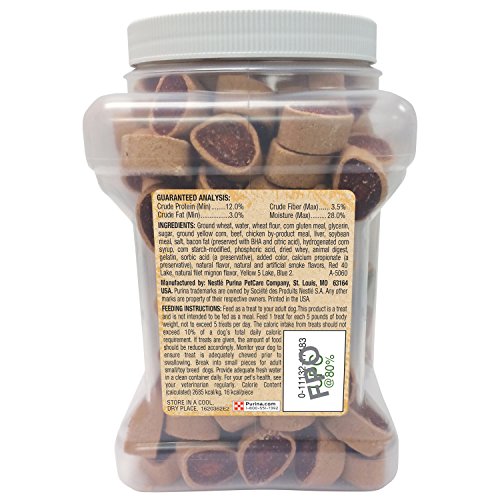 Purina Alpo Tbonz  Filet Mignon Flavor Dog Treats - 40 Oz. Canister - //medicalbooks.filipinodoctors.org