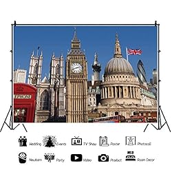 Leyiyi 8x6ft London Big Ben Photography Backdrop