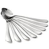 Dinner Spoons, MCIRCO Stainless Steel 8-piece Large Serving Spoon Set Table Spoon Set