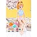 SOTOGO 100 Pcs Doll Clothes Hangers Doll Clothes Hangers Plastic Little Hangers