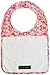 Ah Goo Baby Bib, 100% Cotton Terry Cloth, Wrap Around Collar, Charlston Pattern