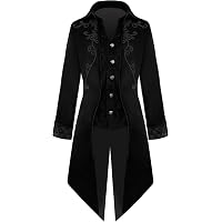 Amazon.com: ZNZHKR Men's PU hooded Leather Steampunk Jacket