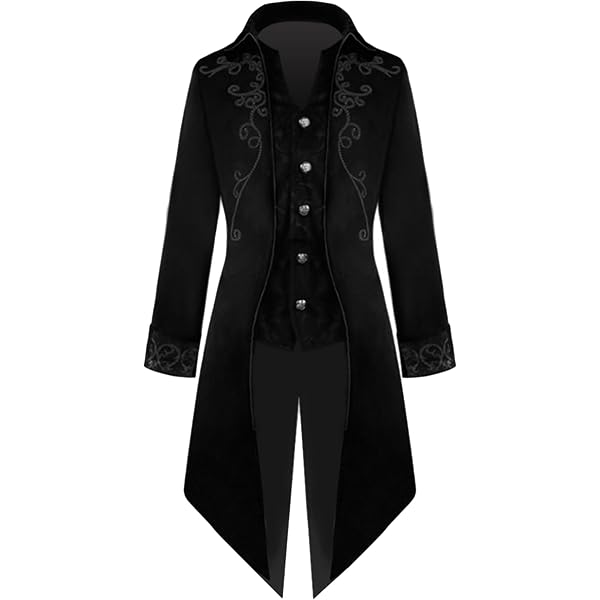 Amazon.com: ZNZHKR Men's PU hooded Leather Steampunk Jacket