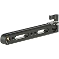NICEYRIG 15mm Single Rod Clamp with Quick Release NATO Rail Double Sided, 1/4 Thread - 298