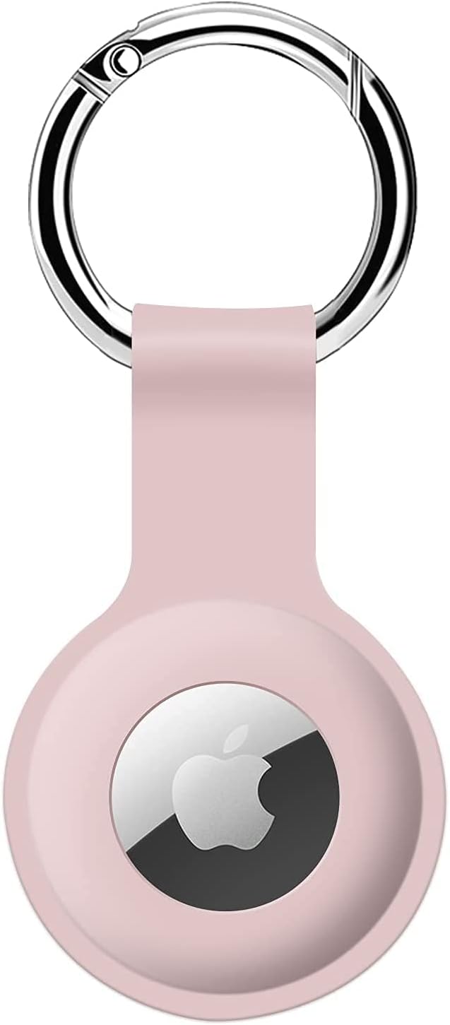 ColorCoral AirTag Holder Case Silicone Case Pink for AirTag 2021 2026