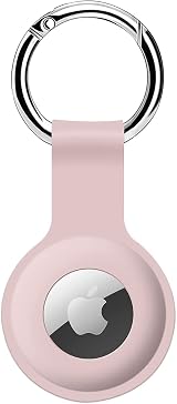 ColorCoral AirTag Holder Case Silicone Case Pink for AirTag 2021 2026