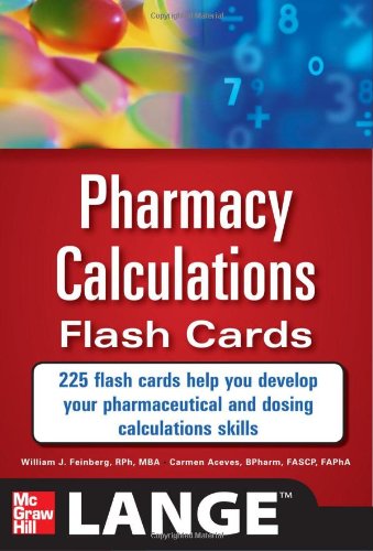 PHARMACY CALCULATIONS FLASH CARDS